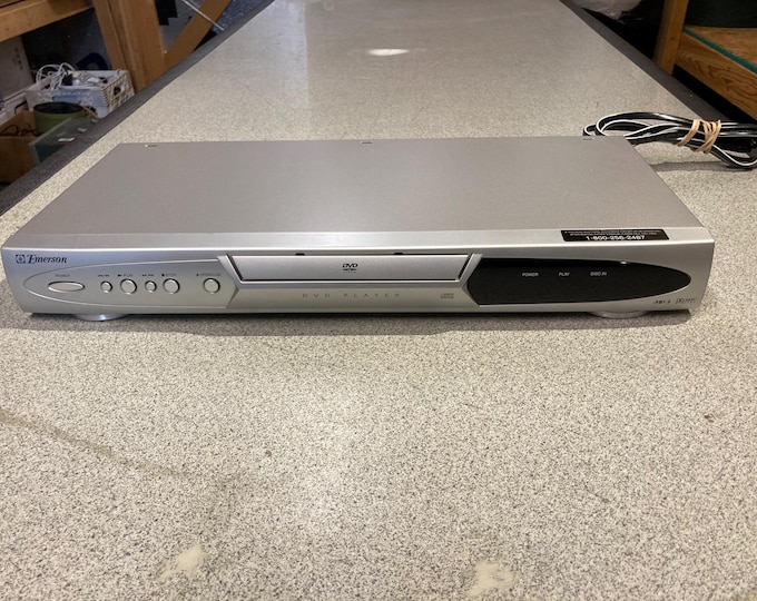 Emerson DVD Player Model No. EWD7003. Tested & Works! No Remote.