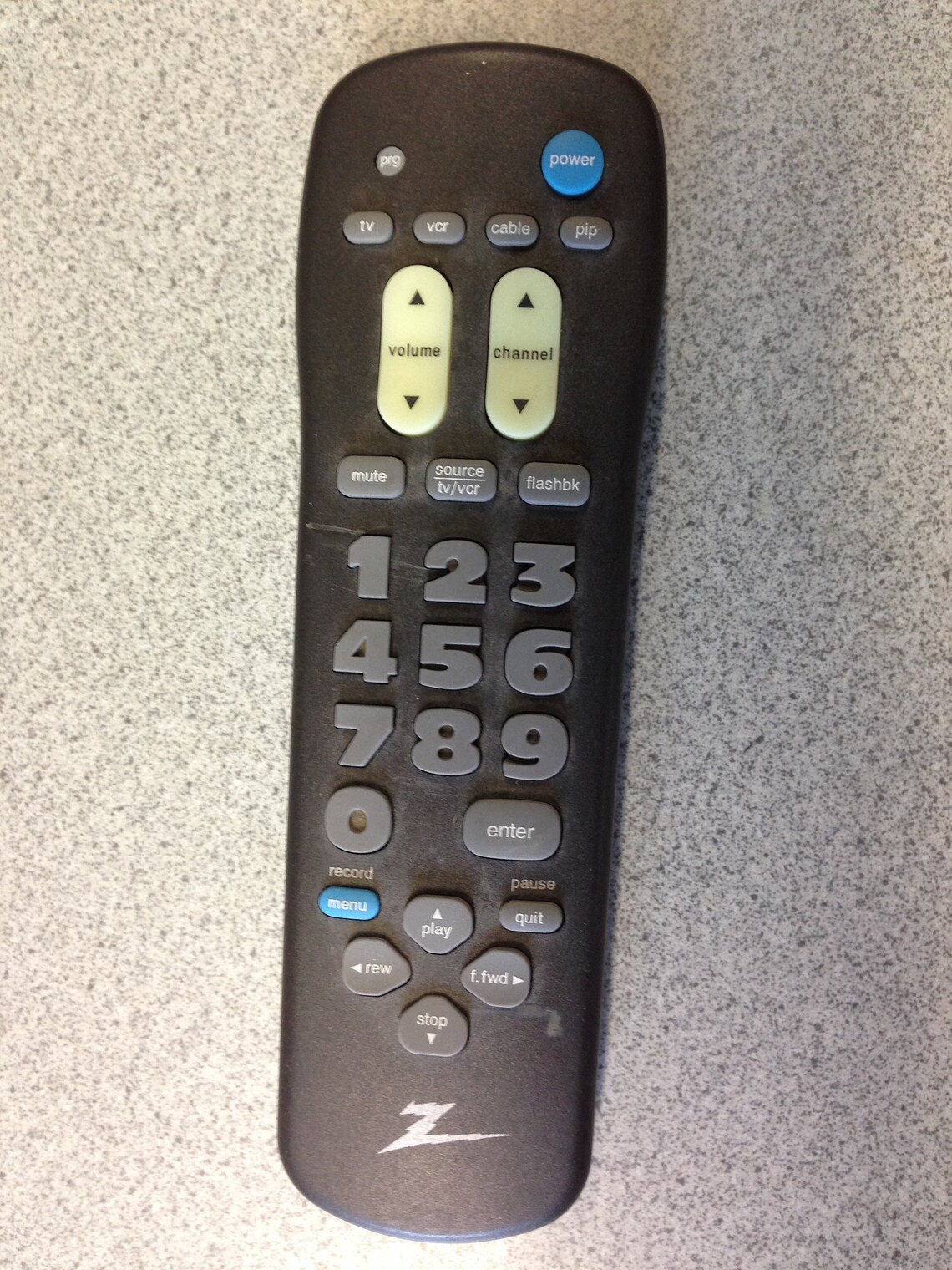 Zenith TV Remote Control Model MBR3346Z Etsy