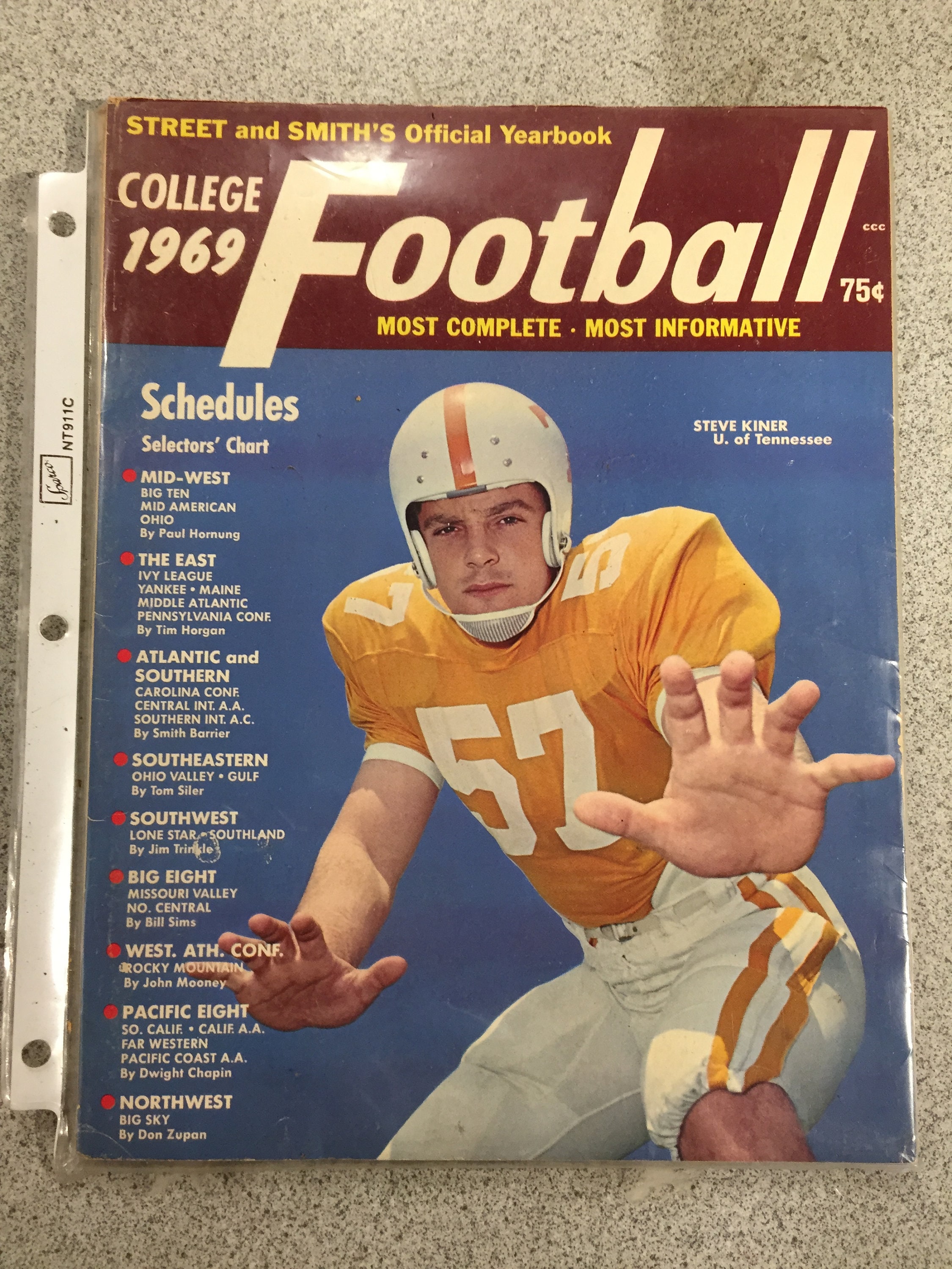 Street and Smith's Official Yearbook College Football 1969 Etsy