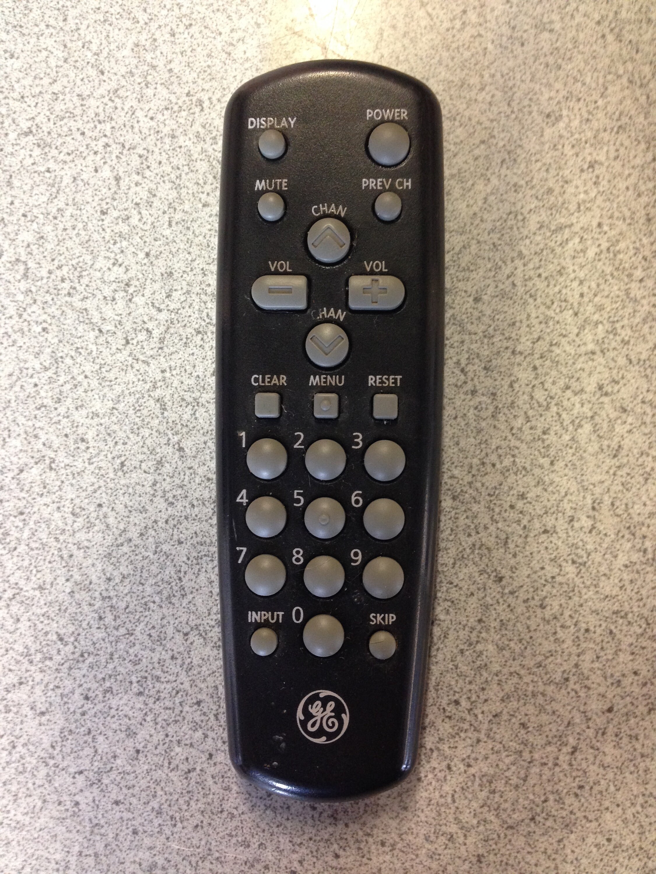 GE TV Remote Control Model CRK20A2 Etsy