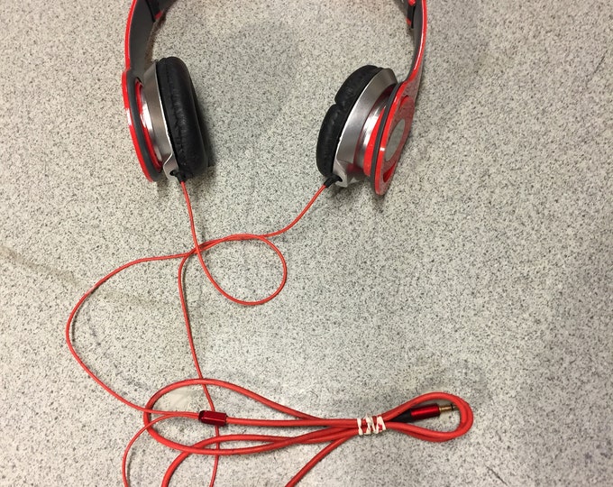 Headphones Red