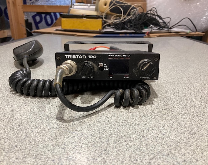 Tristar 120 CB Radio. Untested...Selling As Is.