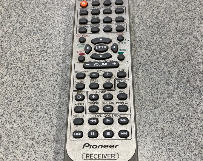 Pioneer Receiver Remote Control. Model XXD3090