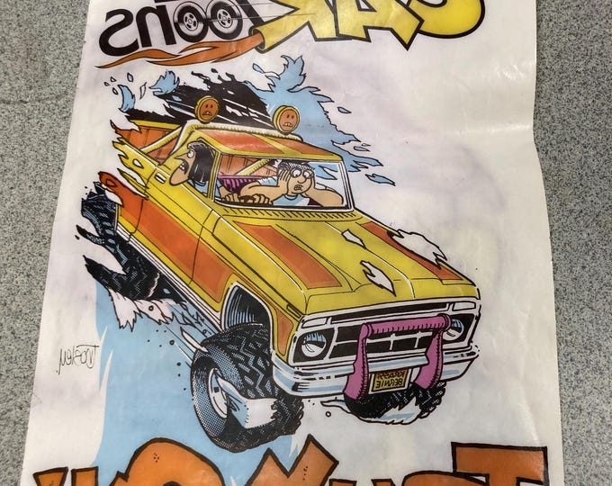 Vintage 1970's & 1980's Iron-On Transfer T-Shirt Truck