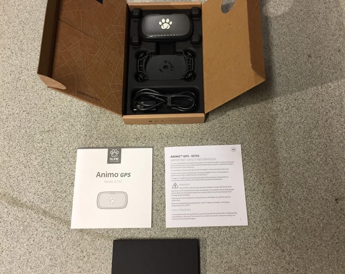 Sure Petcare Amino Dog GPS. Behavior and Activity Tracker. New In Box.