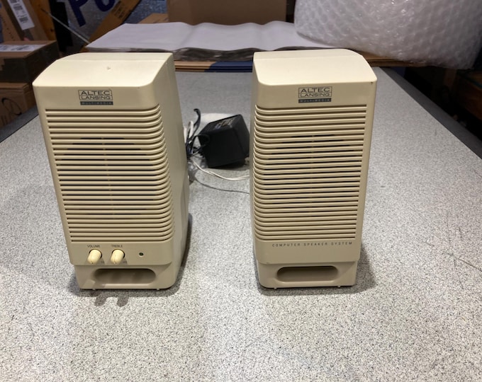 Altec Lansing Multi Media Computer Speakers. Model ACS90