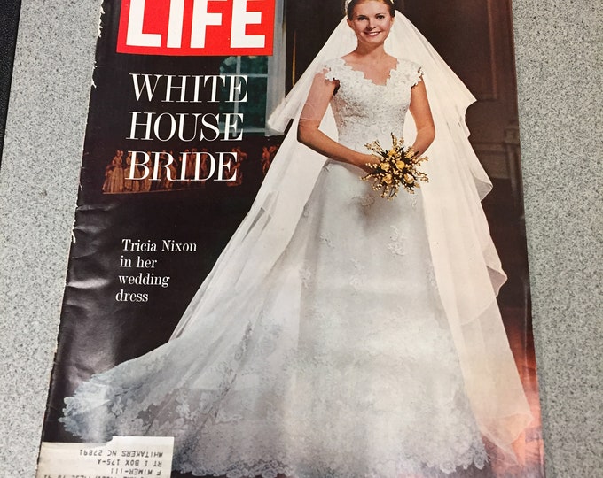 LIFE Magazine "White House Wedding" June 18, 1971