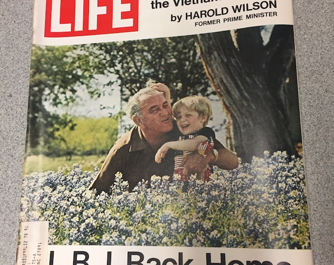 LIFE Magazine "L.B.J. Back Home" May 21, 1971