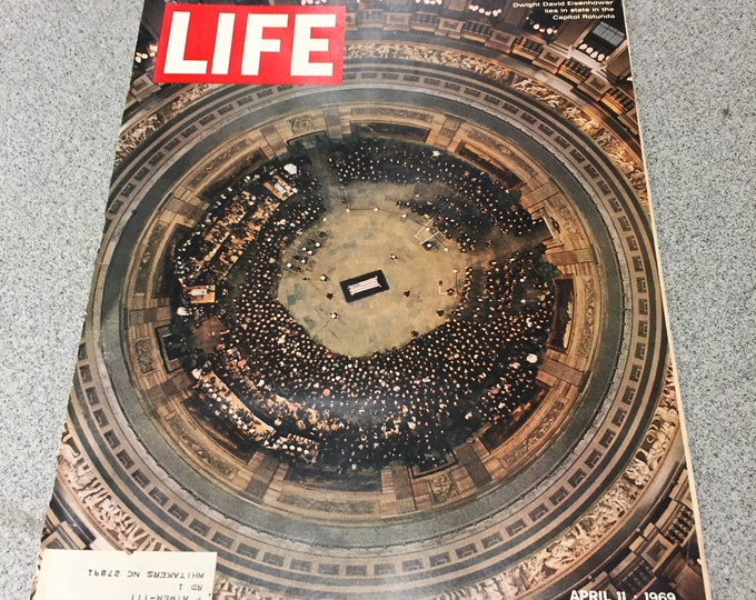 LIFE Magazine "Dwight David Eisenhower" April 11, 1969