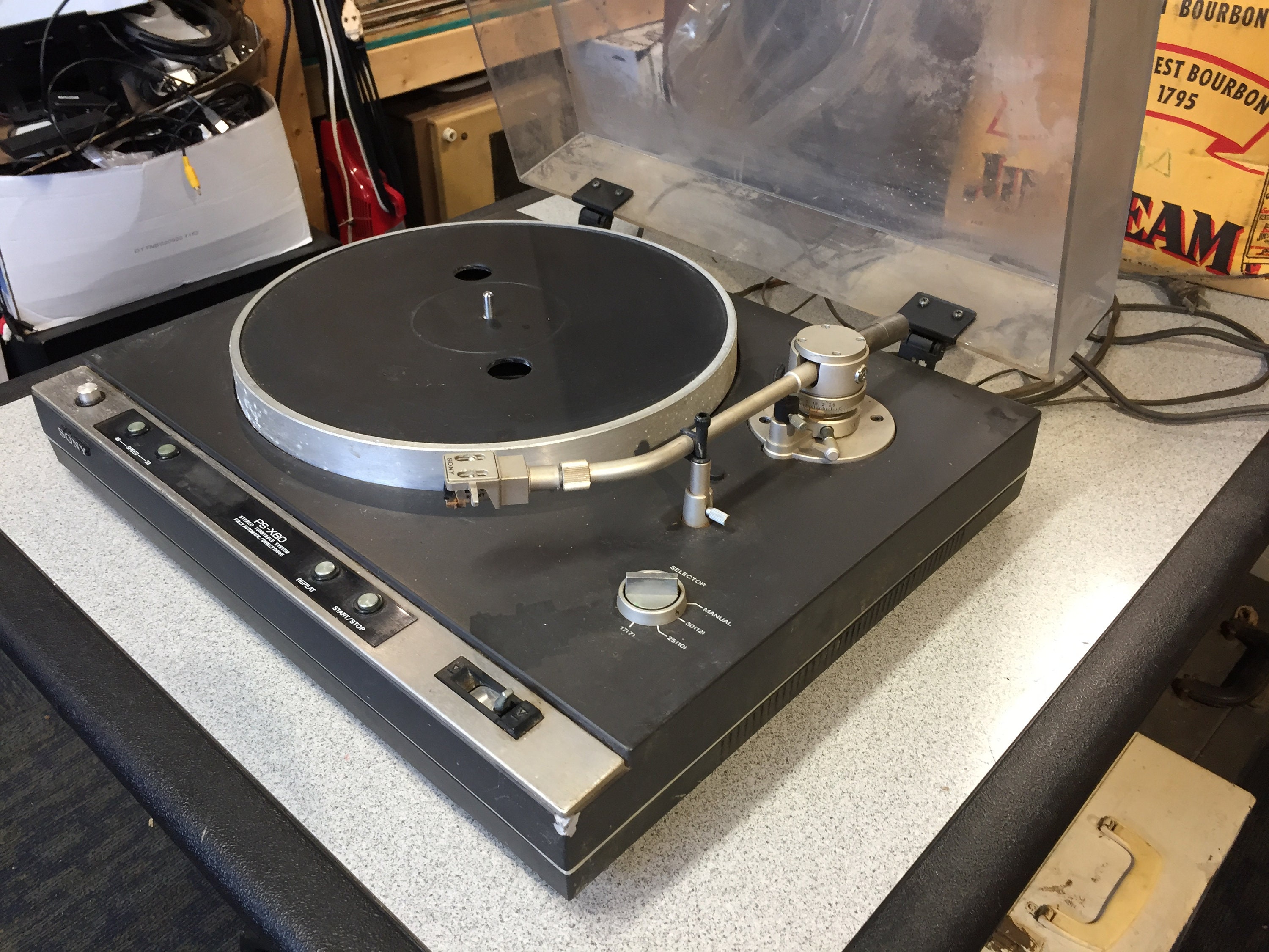 Sony Stereo Turntable Fully Automatic / Direct Drive Model Etsy