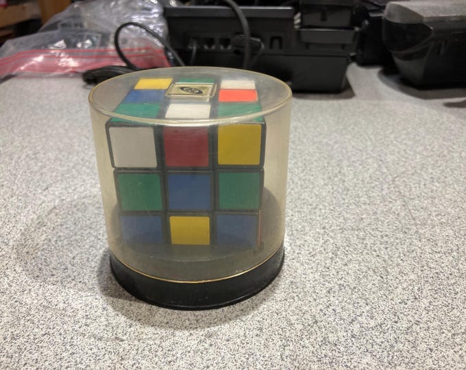 Ideal Toy Company Rubik's Cube 1980. Made In Hungary.
