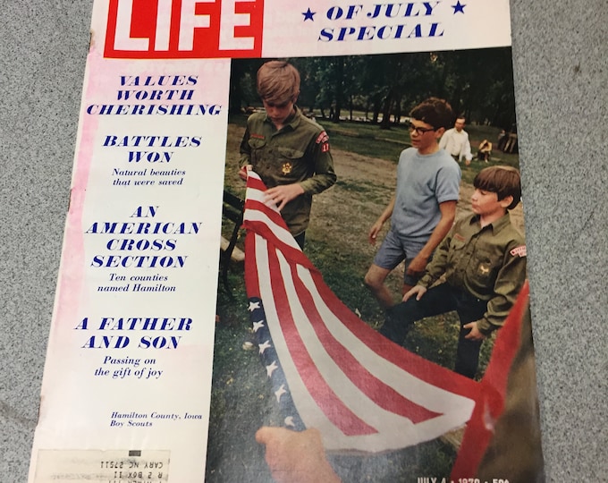 LIFE Magazine "Fourth Of July Special" July 4th, 1970