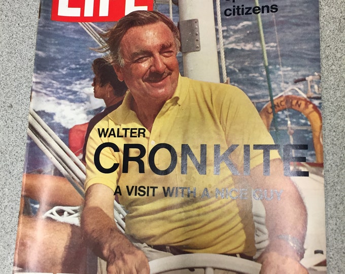 LIFE Magazine "Walter Cronkite" March 26, 1971