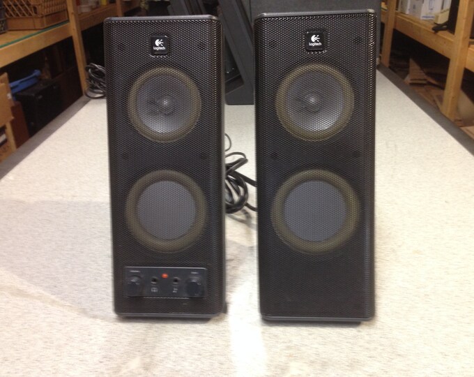 Logitech Computer Speakers Model S0264A Etsy