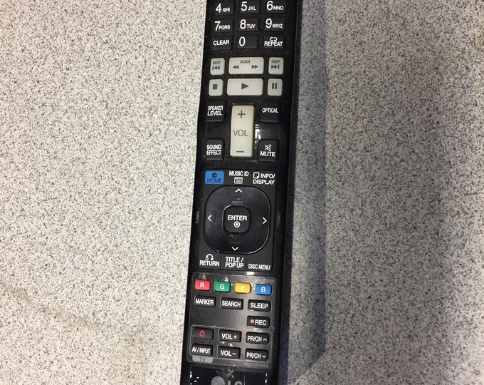 LG BD Home Theater Remote Control