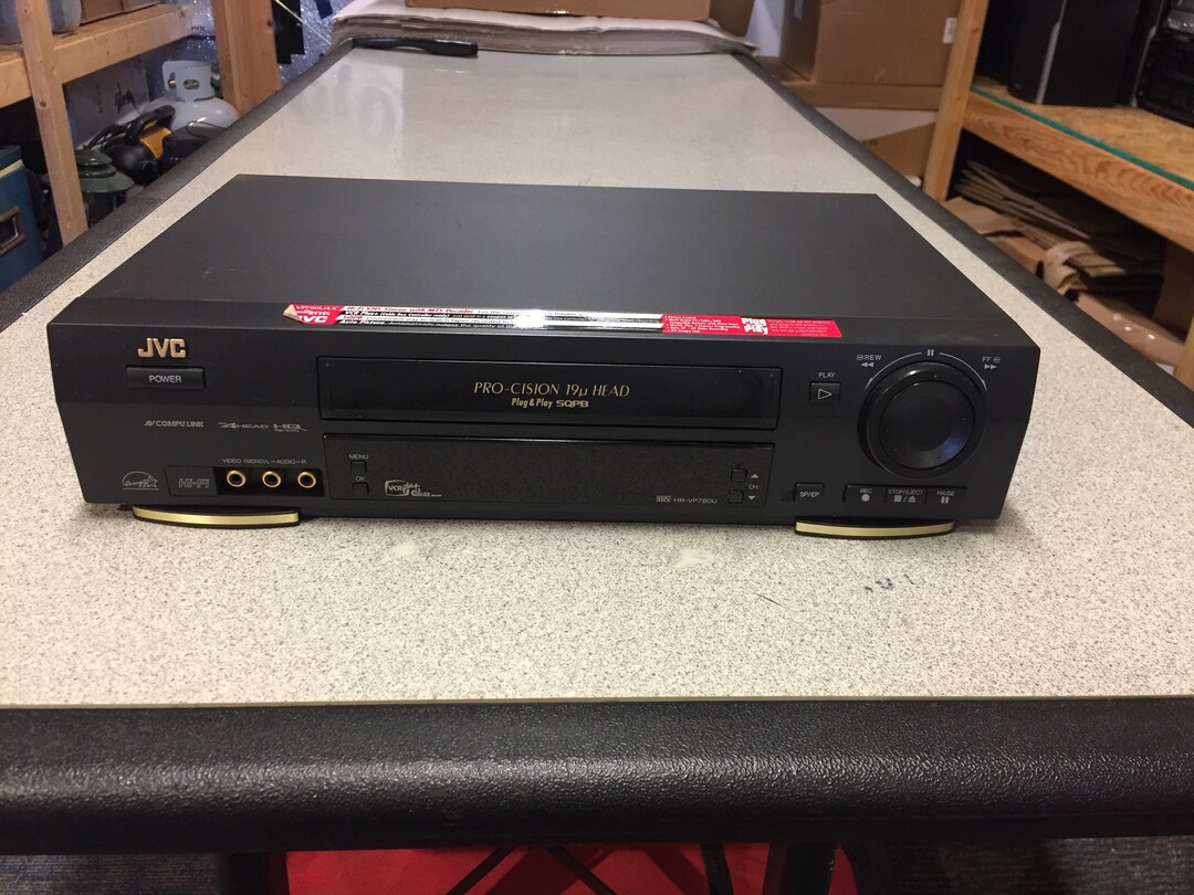 JVC Pro Cision 19u Head Hi Fi Vcr Model Hrvp780u. Tested & Etsy