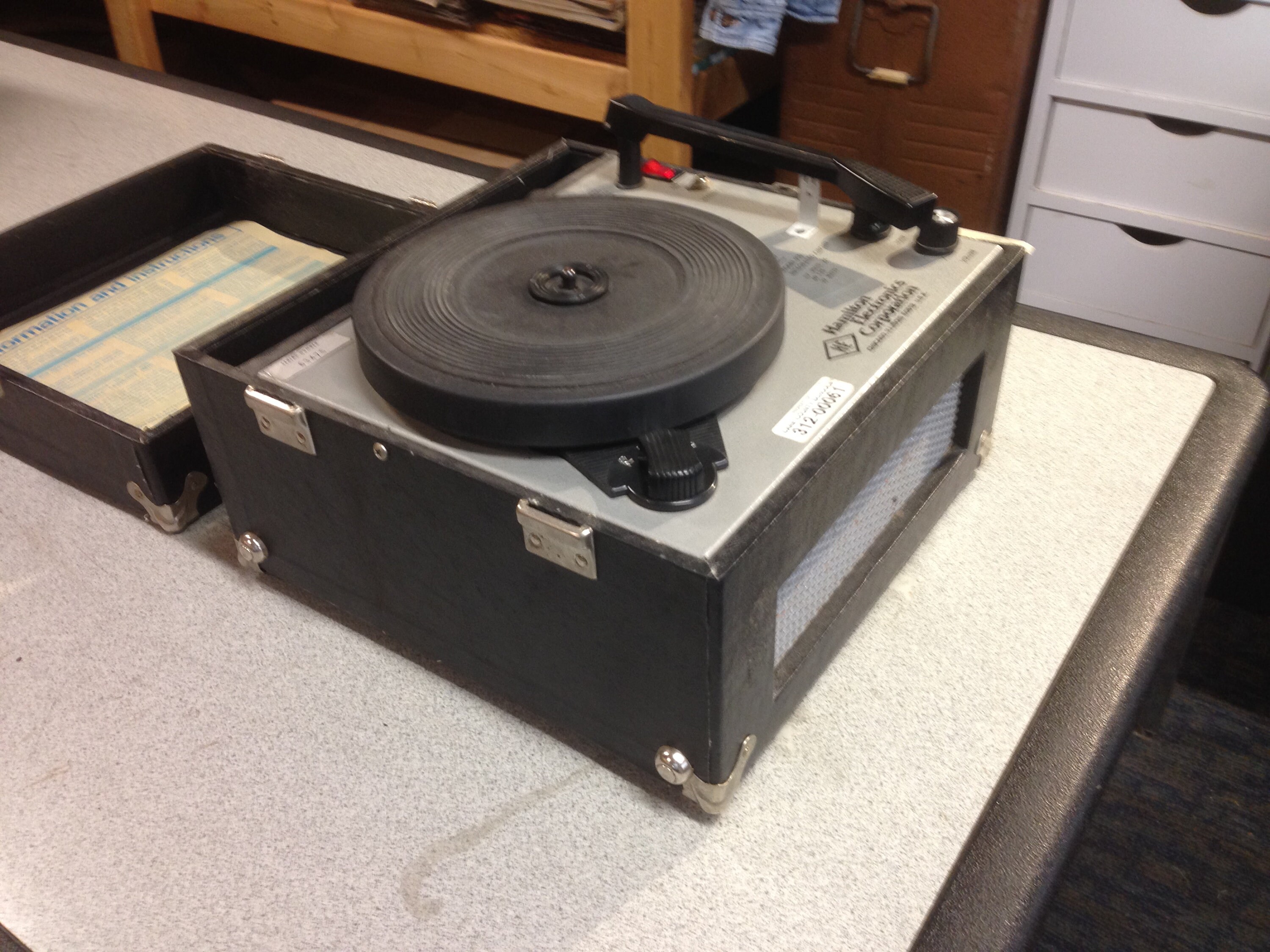 Hamilton Electronics Corporation Portable Record Player Model Etsy