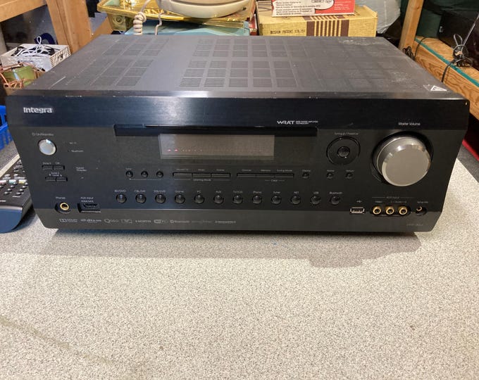 Integra Stereo Receiver with Remote. Tested & Works! Model: DTR-30.6