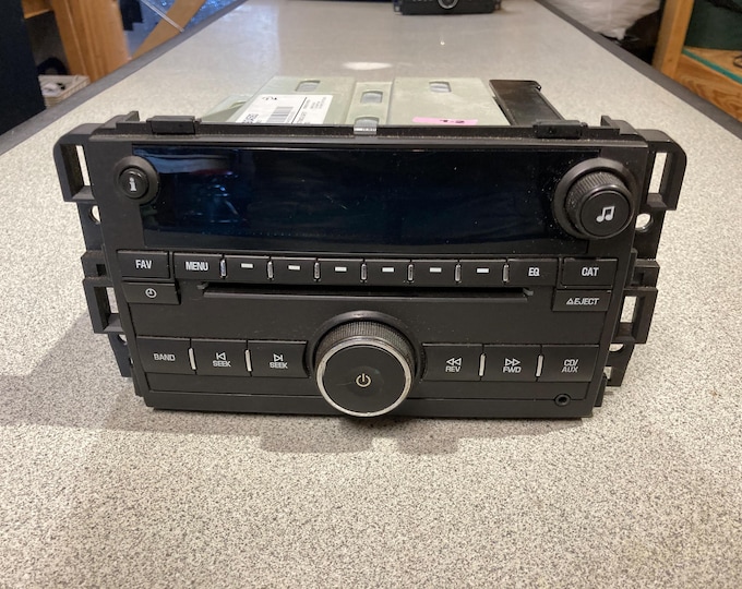 Delphi Electronics GM am/fm/cd Stereo Auto Radio Part No. 20934593. Untested...Selling AS IS.