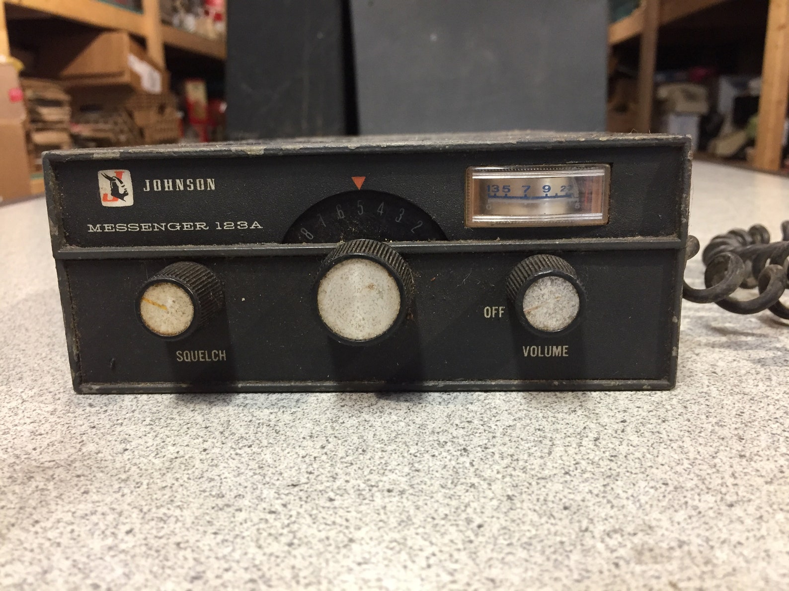 Johnson Messenger 123A CB Radio Etsy