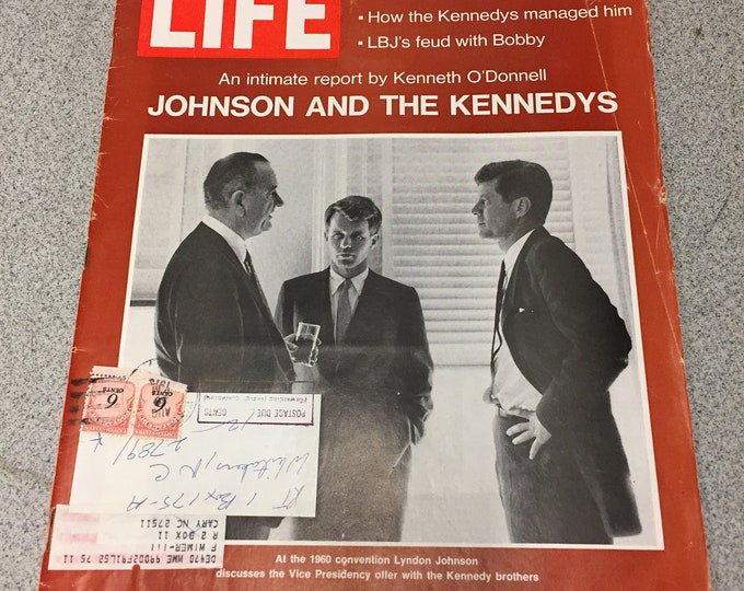 LIFE Magazine "Johnson And The Kennedys" August 7, 1970