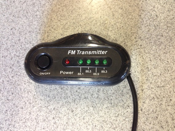 Wireless Fm Transmitter Model F2516 Etsy
