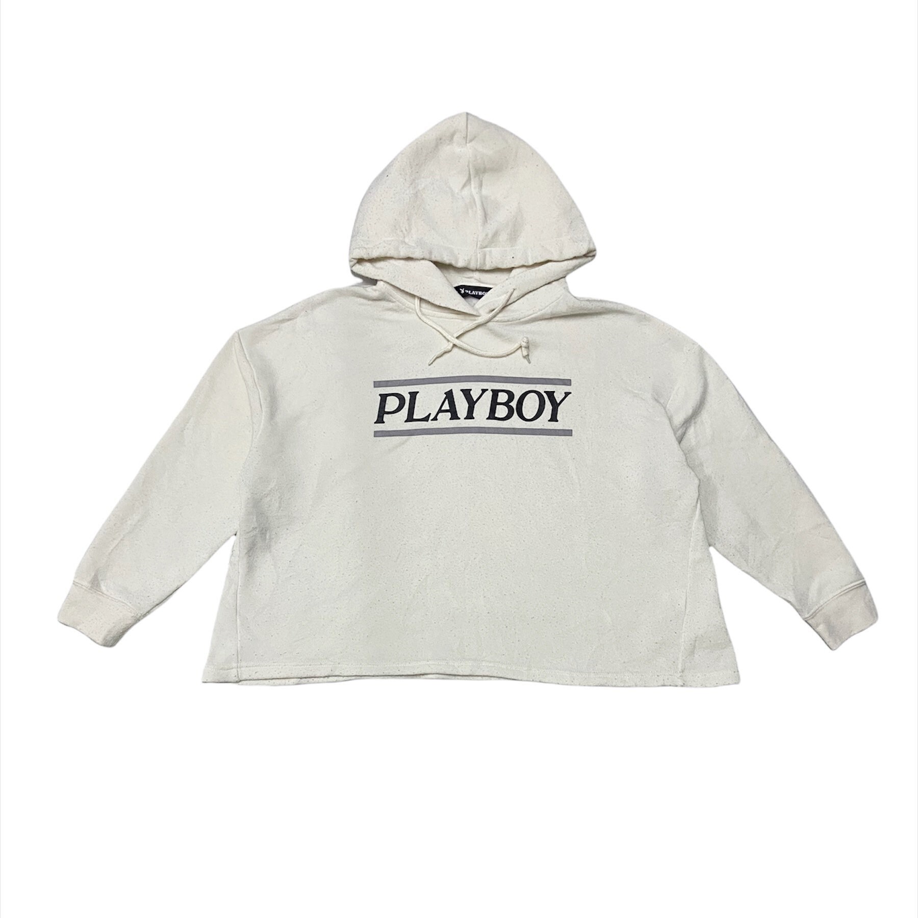 Playboy cropped deals hoodie
