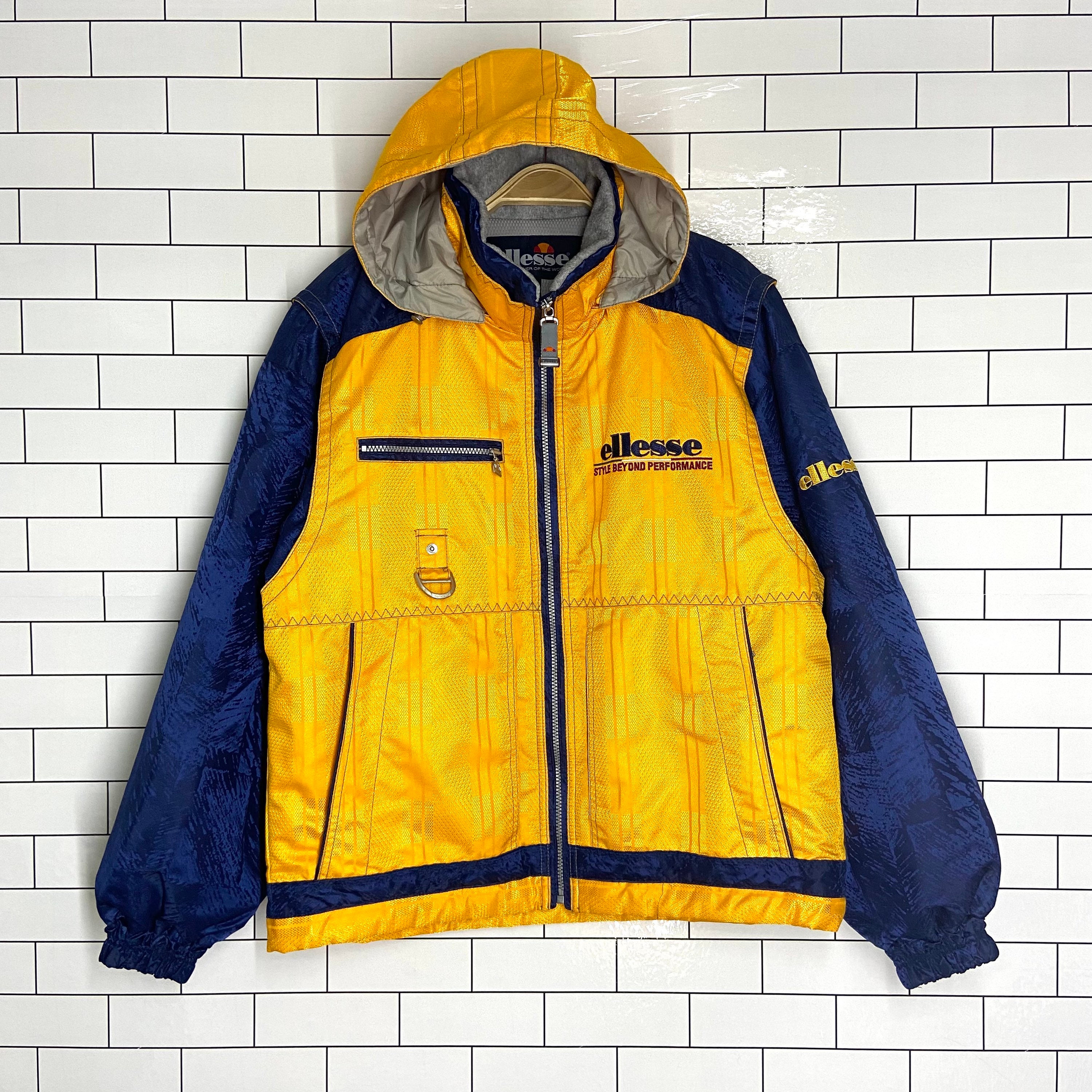 Ellesse yellow jacket new arrivals