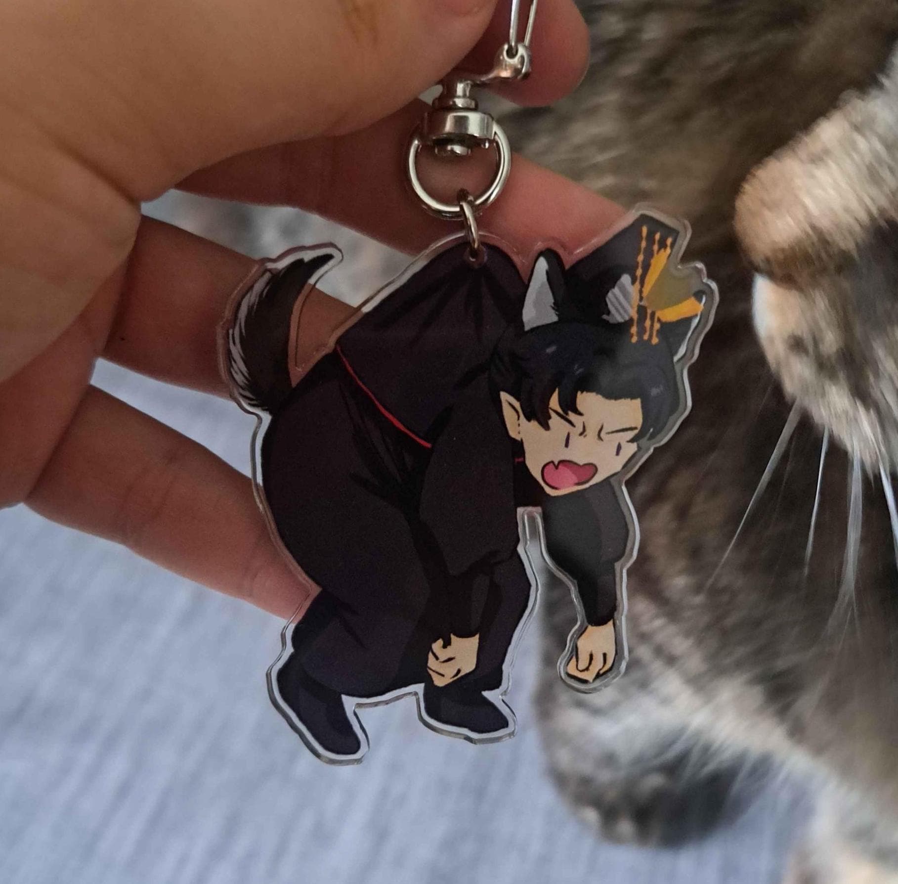 2ha Taxian-Jun Keychain (Fanmerch)