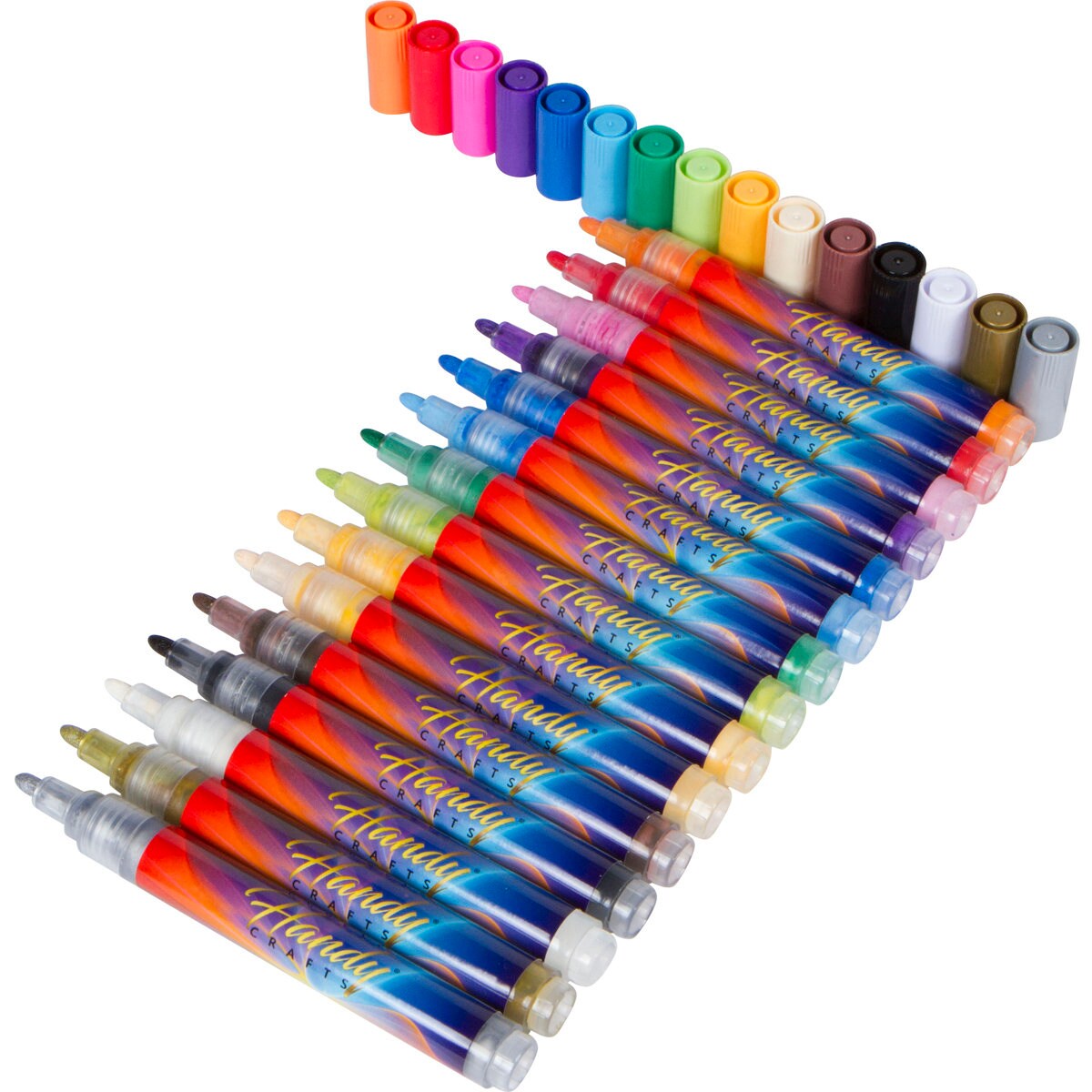 Acrylic Paint Markers from Handy Crafts 15 Colors Medium Etsy
