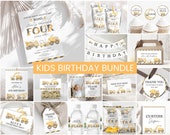 Construction Birthday Bundle, Boys Birthday Invite ANY AGE | Stop The Traffic, Dump Truck | Printable Birthday Party Signs, Decor Ideas CT
