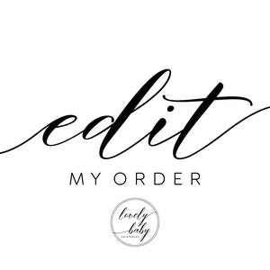 Edit My Invitation - Additional listing