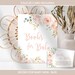 Blush Floral Baby Shower Bundle Printable Baby Shower - Etsy