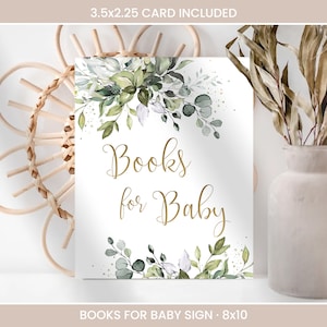 Greenery Baby Shower Bundle Editable Greenery Baby Shower Decoration ...