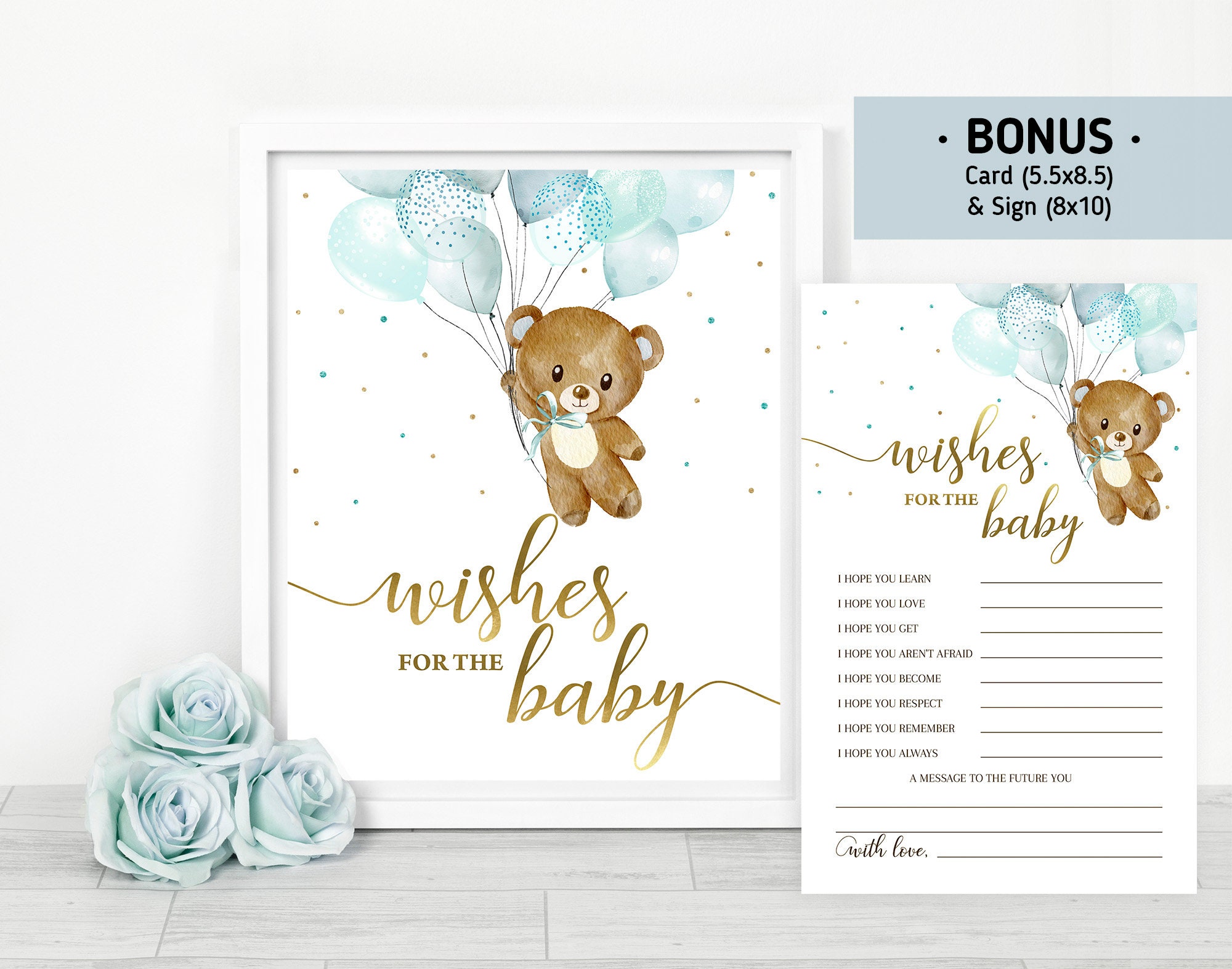 Teddy Bear Baby Shower Games Set Printable Games Bundle Baby Etsy