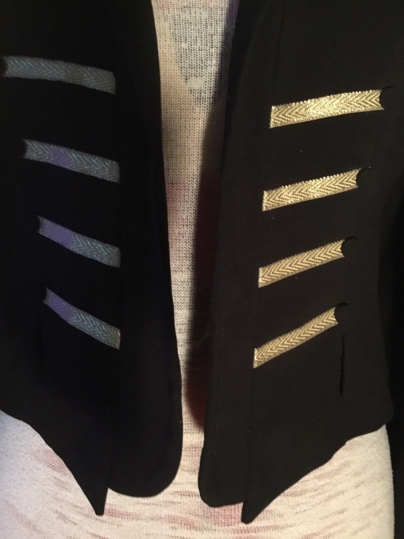Musician Band Blazer Black Jacket
