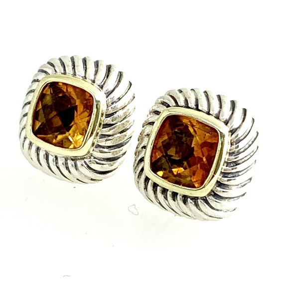 david yurman citrine earrings