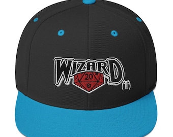 Wizard Snapback Hat