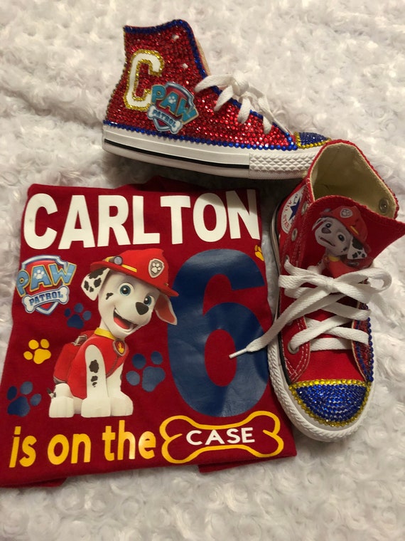 paw patrol custom shoes