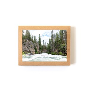 Card Set (8 Cards + Envelopes Included) • Benham Falls I, Bend, Oregon Landscapes, Nature Photography, PNW Photography, Blank Inside
