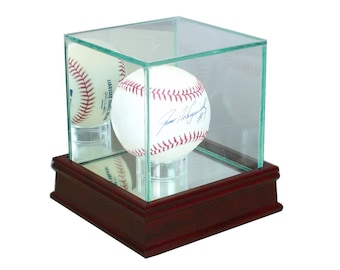 Single Baseball Glass Display Case