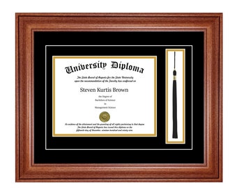 Diploma Frame with Tassel