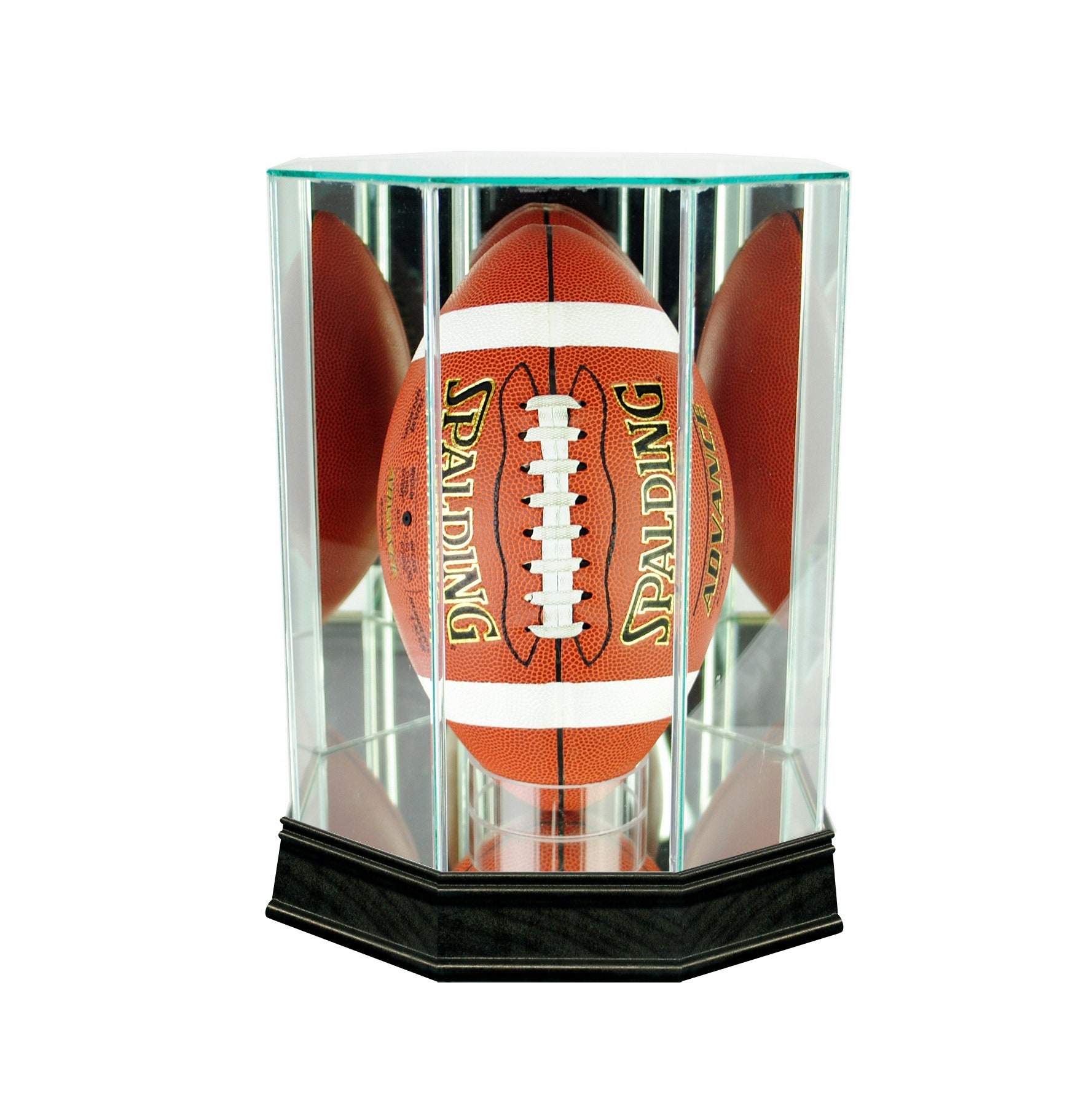 Upright Football Glass Display Case Etsy