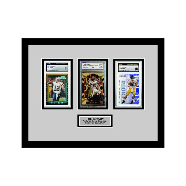 Personalized Graded Trading Card Frame Etsy