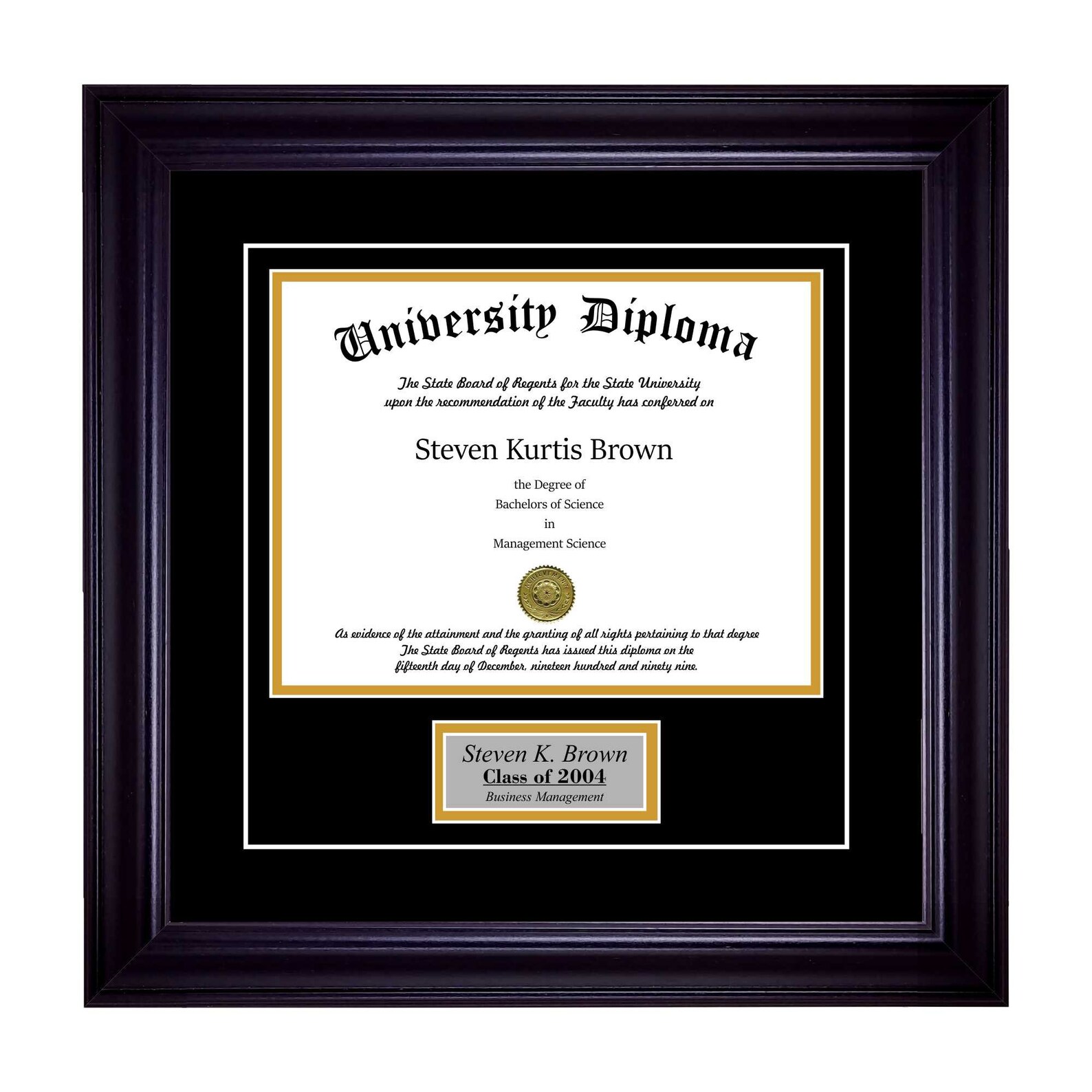 Personalized Diploma Frame Etsy