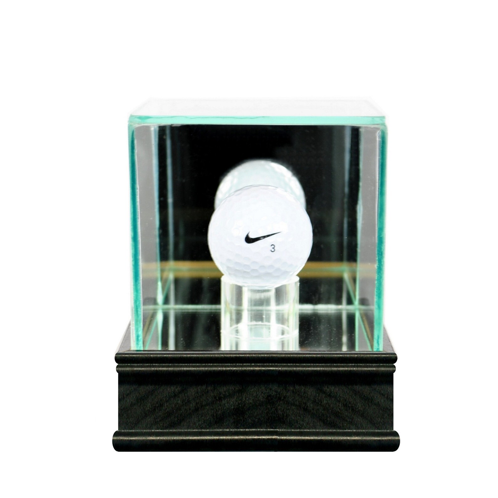 Golf Ball Glass Display Case Hole in One Display Etsy