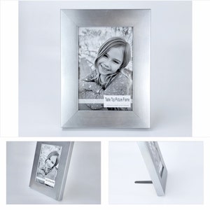 Table Top Picture Frames With Beautiful Wood Moulding and Glass ...