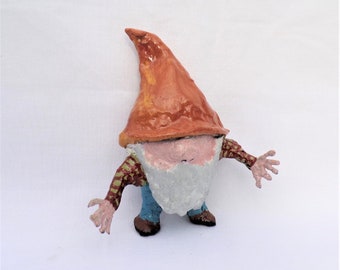 Metal Folk art Gnome #3987