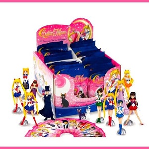 Pretty Guardian Sailor Moon Action Figures Mystery Bags, Bandai/Giochi Preziosi Sailor Senshi, Sailor Moon da collezione - Fidel The Retrocat