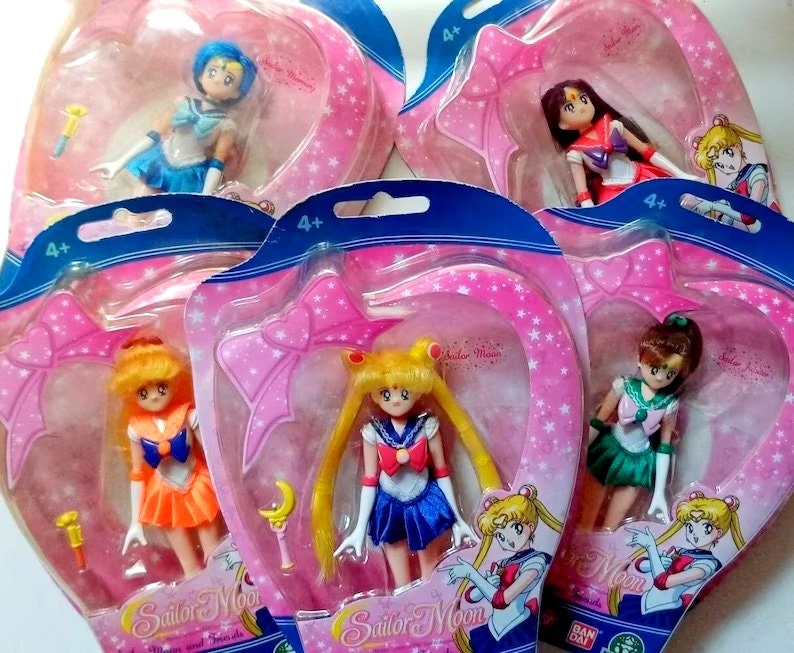 Pretty Guardian Sailor Moon Giochi Preziosi 2011 Bambole Sailor Moon Mars Mercury Jupiter Venus Sailor Senshi Dolls Fidel The Retrocat